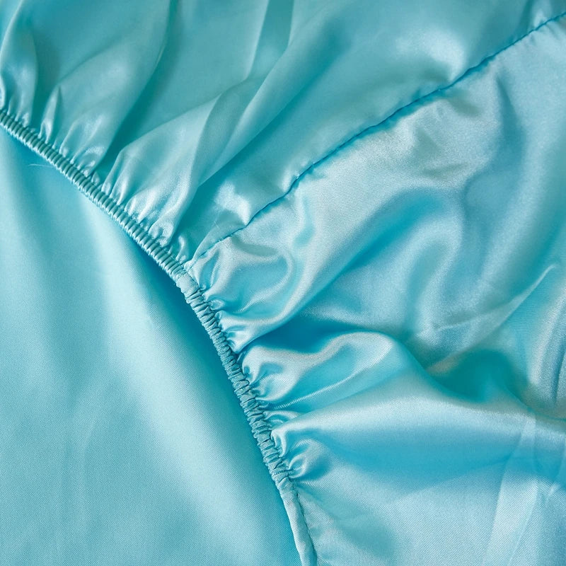 Luxury Satin Fitted Bedsheet